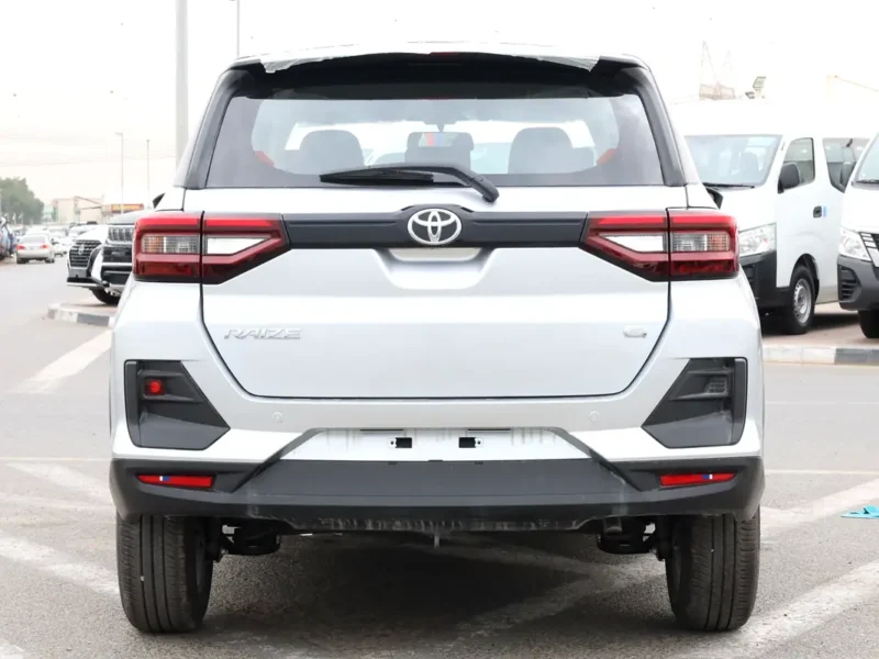 2025 Toyota Raize G 1.0 Litres 4 Cylinders Petrol Engine Silver Black SUV GCC Specs