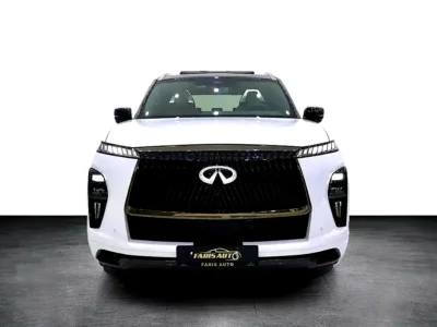 2026 Infiniti QX80 Autograph 6 Cylinders Petrol Engine White Maroon SUV FULLY LOADED