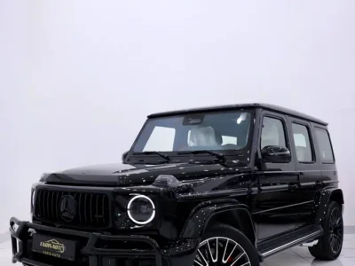 2026 Mercedes-Benz G-Class G 63 AMG 4.0L V8 Biturbo Engine Black White SUV FULLY LOADED