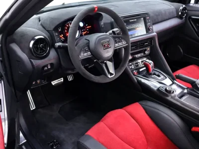 2023 Nissan GT-R Nismo 6 Cylinders Petrol Engine Silver Red Coupe FULL CARBON FULLY LOADED