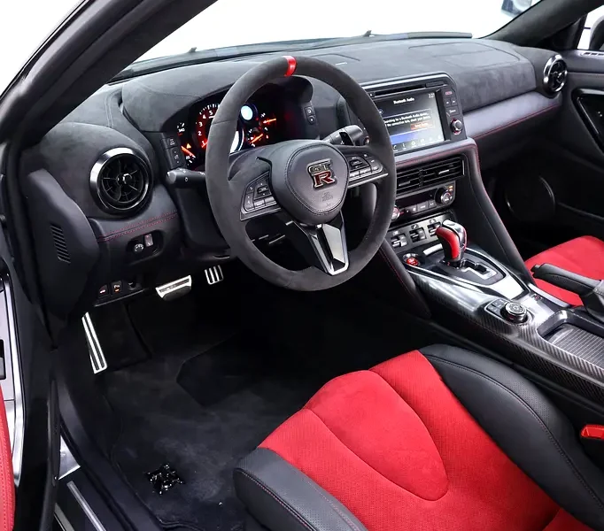 2023 Nissan GT-R Nismo 6 Cylinders Petrol Engine Silver Red Coupe FULL CARBON FULLY LOADED