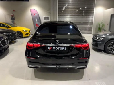 2022 Mercedes-Benz S-Class S 500 4Matic 6 Cylinders Petrol Engine Black Tan Sedan