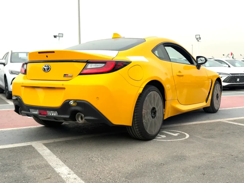 2026 Toyota 86 GT 4 Cylinders Petrol Engine Yellow Black Coupe GCC Specs
