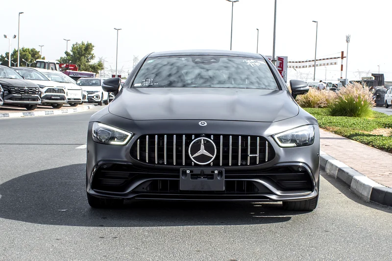2021 Mercedes-Benz AMG GT 43 6 Cylinders Petrol Engine Grey Black Sedan Clean Car