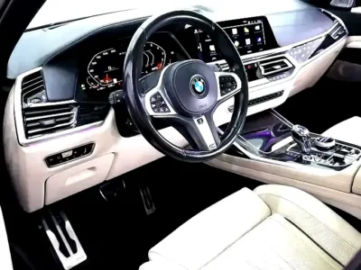 2020 BMW X7 XDrive50i M Sport 8 Cylinders Petrol Engine Purple White SUV Automatic