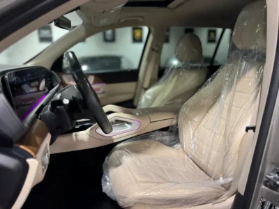 2021 Mercedes-Benz GLS-Class GLS 450 4MATIC 6 Cylinders Engine Black White SUV