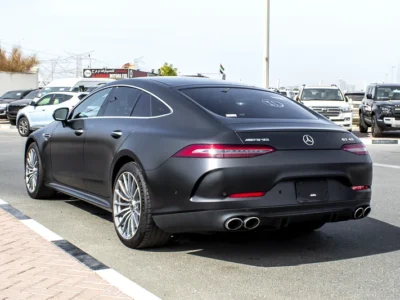 2021 Mercedes-Benz AMG GT 43 6 Cylinders Petrol Engine Grey Black Sedan Clean Car