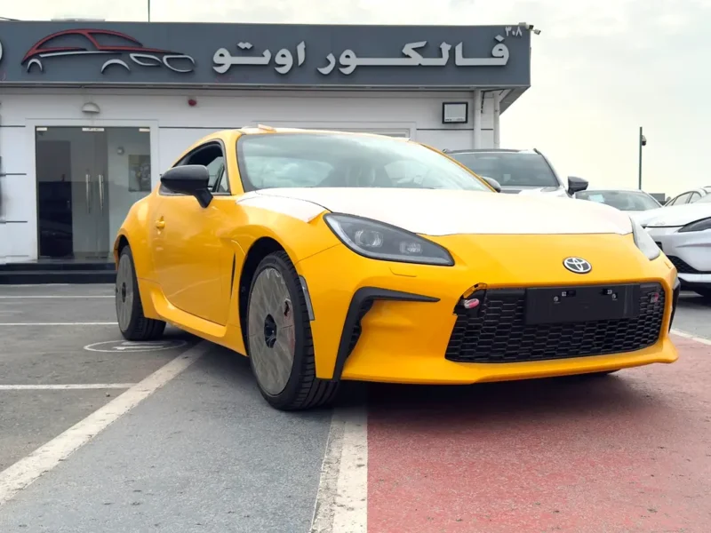 2026 Toyota 86 GT 4 Cylinders Petrol Engine Yellow Black Coupe GCC Specs
