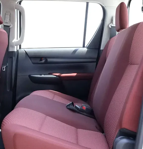 2026 Toyota Hilux Double Cab DLX 2.4 Litres 4 Cylinders Diesel Engine White Red Pickup