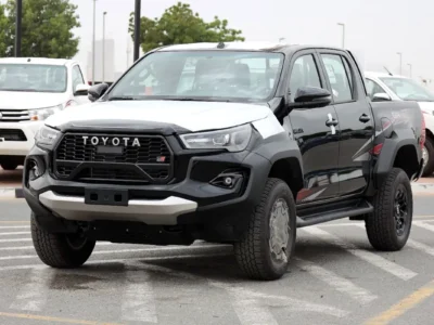 2026 Toyota Hilux GR Sport 6 Cylinders Petrol Engine Black Pickup Truck GCC Specs
