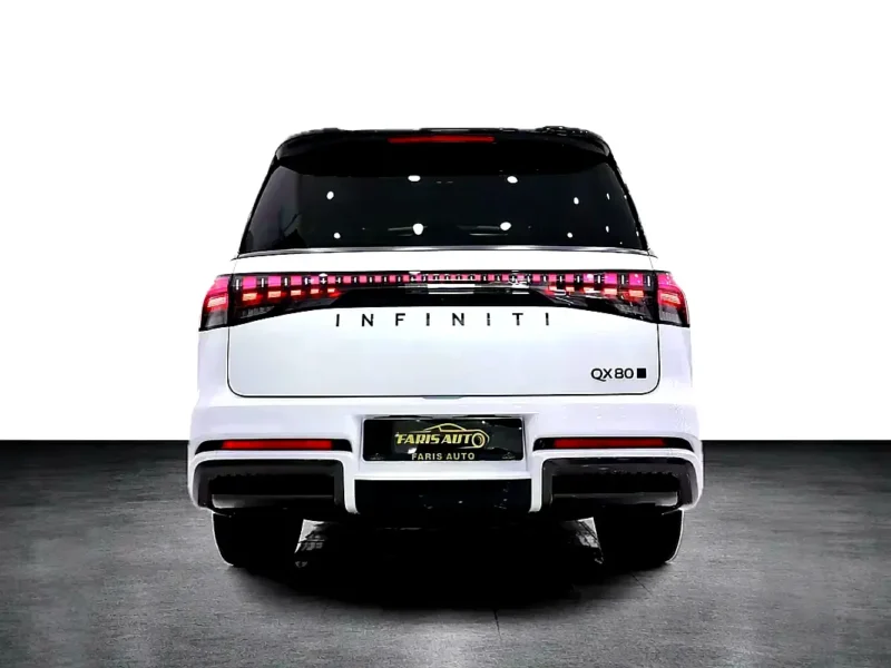 2026 Infiniti QX80 Autograph 6 Cylinders Petrol Engine White Maroon SUV FULLY LOADED