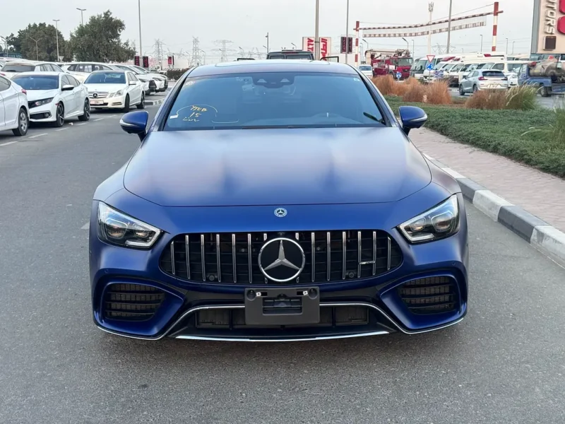 2019 Mercedes-Benz AMG GT 63 S 4MATIC+ 8 Cylinders Petrol Engine Blue Black Sedan