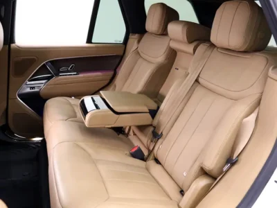 2025 Land Rover Range Rover HSE P530 8 Cylinders Petrol Engine White Tan SUV FULLY LOADED