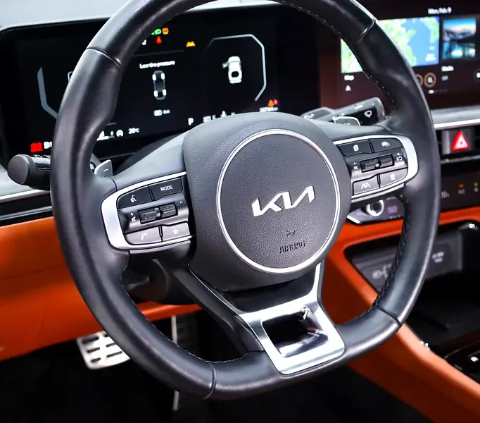 2024 Kia K5 Full Option 4 Cylinders Petrol Engine Black Tan Sedan Automatic Full Option