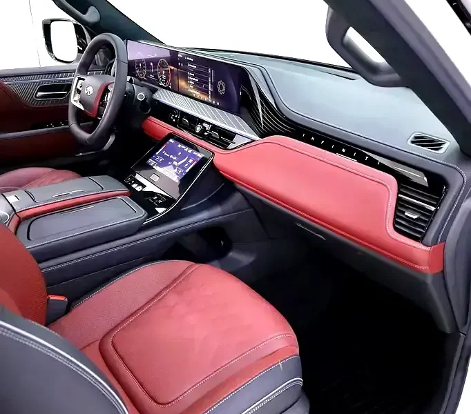 2026 Infiniti QX80 Autograph 6 Cylinders Petrol Engine White Maroon SUV FULLY LOADED