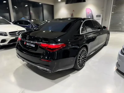 2022 Mercedes-Benz S-Class S 500 4Matic 6 Cylinders Petrol Engine Black Tan Sedan