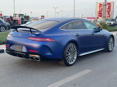 2019 Mercedes-Benz AMG GT 63 S 4MATIC+ 8 Cylinders Petrol Engine Blue Black Sedan