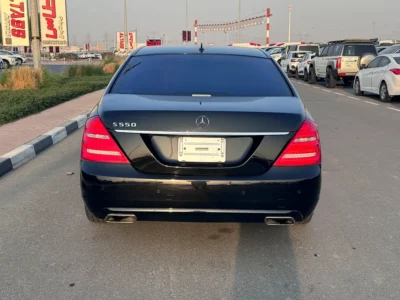 2012 Mercedes-Benz S-Class S 550 8 Cylinders Petrol Engine Black Sedan 4.5 GRADE