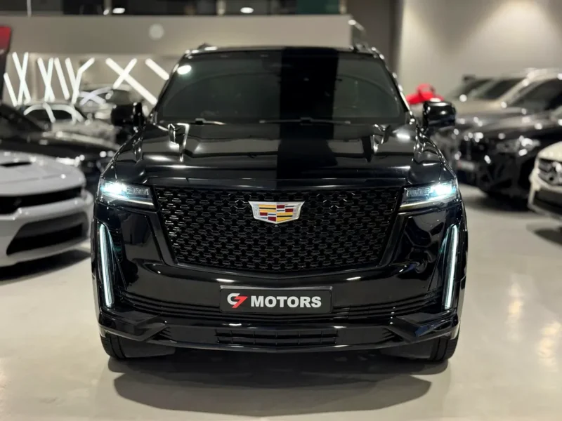 2021 Cadillac Escalade Sport 8 Cylinders Petrol Engine Black Brown SUV GCC Specs
