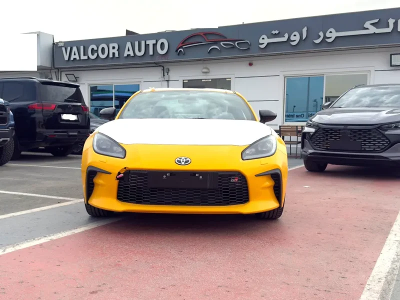 2026 Toyota 86 GT 4 Cylinders Petrol Engine Yellow Black Coupe GCC Specs