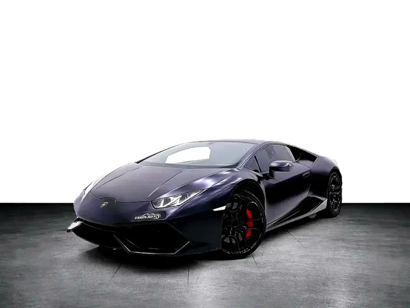 2015 Lamborghini Huracan LP 610-4 10 Cylinders Petrol Engine Purple Red Coupe GCC