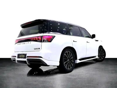 2026 Infiniti QX80 Autograph 6 Cylinders Petrol Engine White Maroon SUV FULLY LOADED