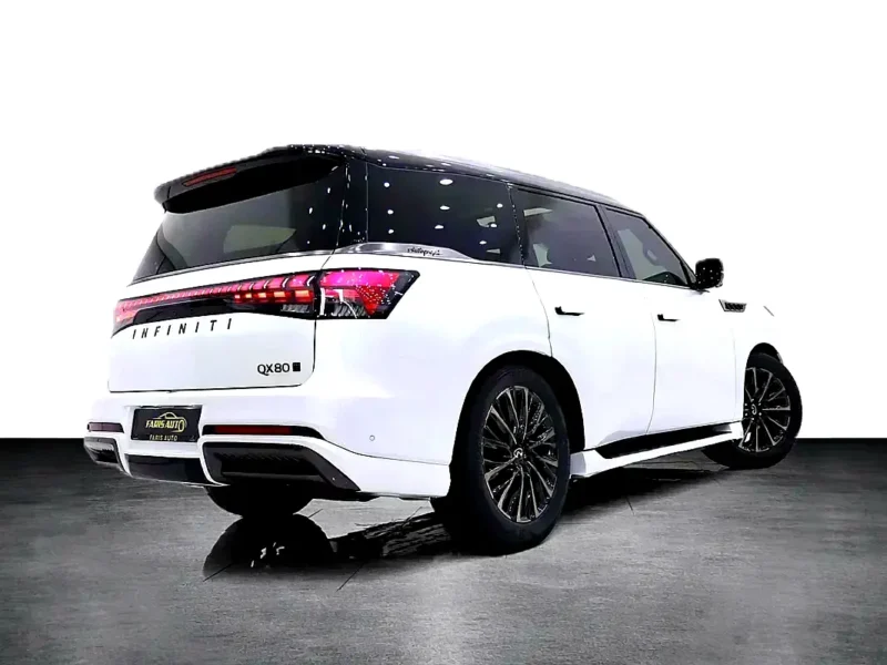 2026 Infiniti QX80 Autograph 6 Cylinders Petrol Engine White Maroon SUV FULLY LOADED