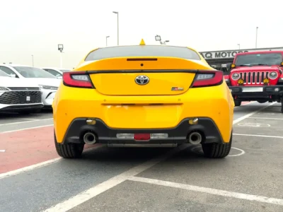 2026 Toyota 86 GT 4 Cylinders Petrol Engine Yellow Black Coupe GCC Specs