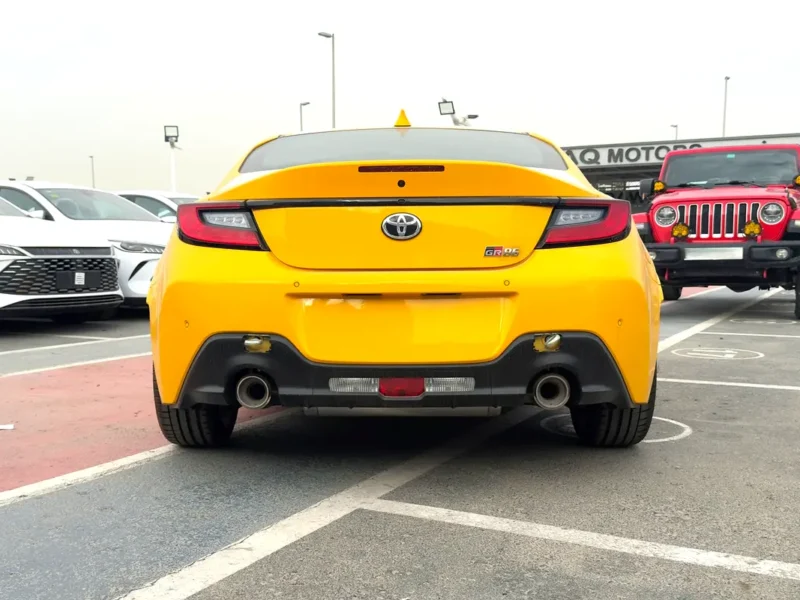 2026 Toyota 86 GT 4 Cylinders Petrol Engine Yellow Black Coupe GCC Specs