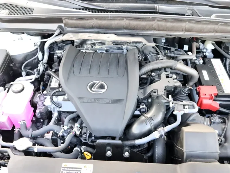 2025 Lexus RX-Series RX 350 Premier 2.4L Turbocharged I4 Engine White Brown SUV