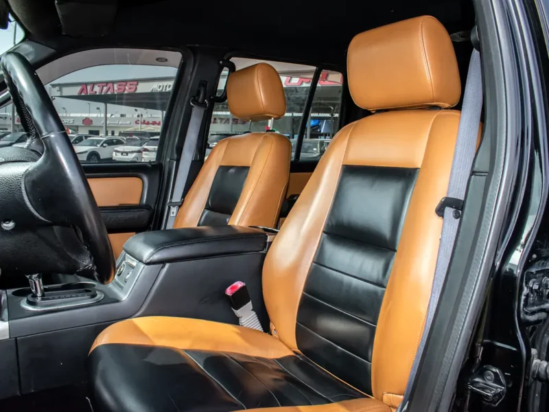 2007 Ford Explorer Base 6 Cylinders Petrol Engine Black Tan SUV Very Clean Car