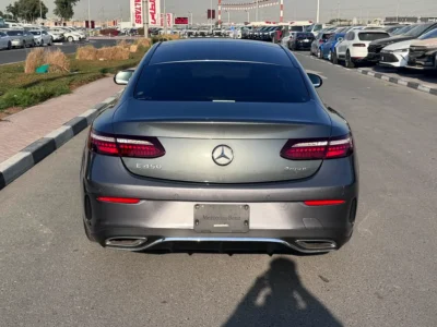 2021 Mercedes-Benz E-Class E450 4MATIC 6 Cylinders Petrol Engine Grey Red Coupe