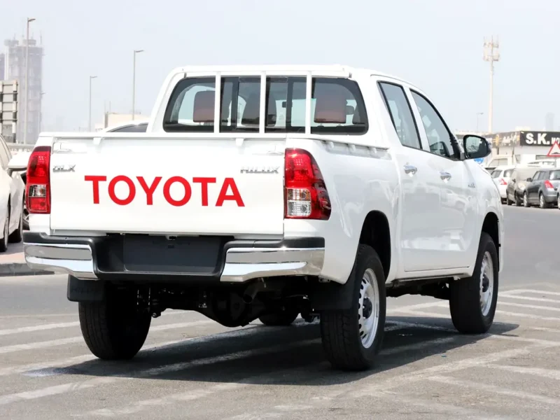 2026 Toyota Hilux Double Cab DLX 2.4 Litres 4 Cylinders Diesel Engine White Red Pickup