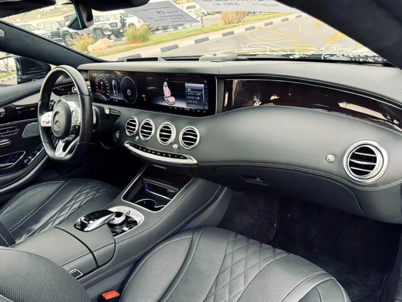 2020 Mercedes-Benz S-Class S 560 4MATIC 8 Cylinders Petrol Engine Black Coupe