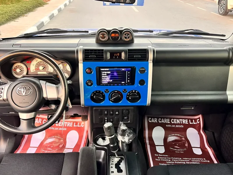 2007 Toyota FJ Cruiser Extreme 6 Cylinders Petrol Engine Blue Black SUV NEAT AND CLEAN