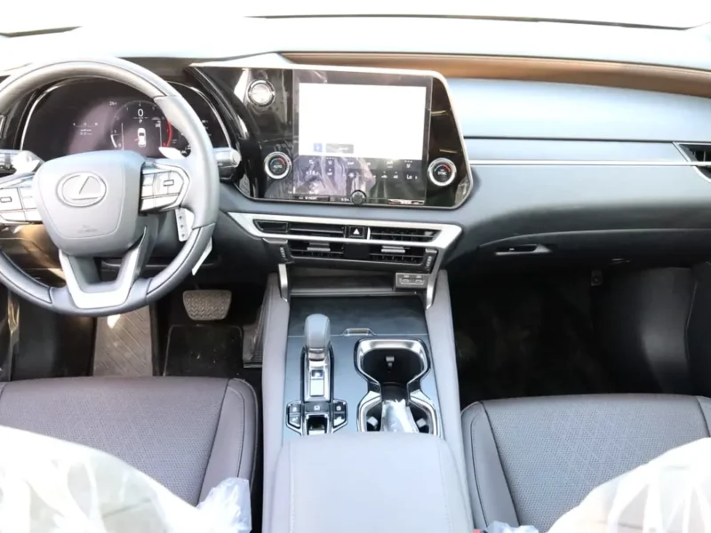 2025 Lexus RX-Series RX 350 Premier 2.4L Turbocharged I4 Engine White Brown SUV