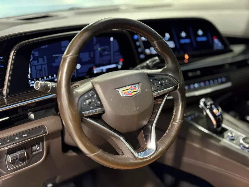 2021 Cadillac Escalade Sport 8 Cylinders Petrol Engine Black Brown SUV GCC Specs