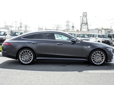 2021 Mercedes-Benz AMG GT 43 6 Cylinders Petrol Engine Grey Black Sedan Clean Car