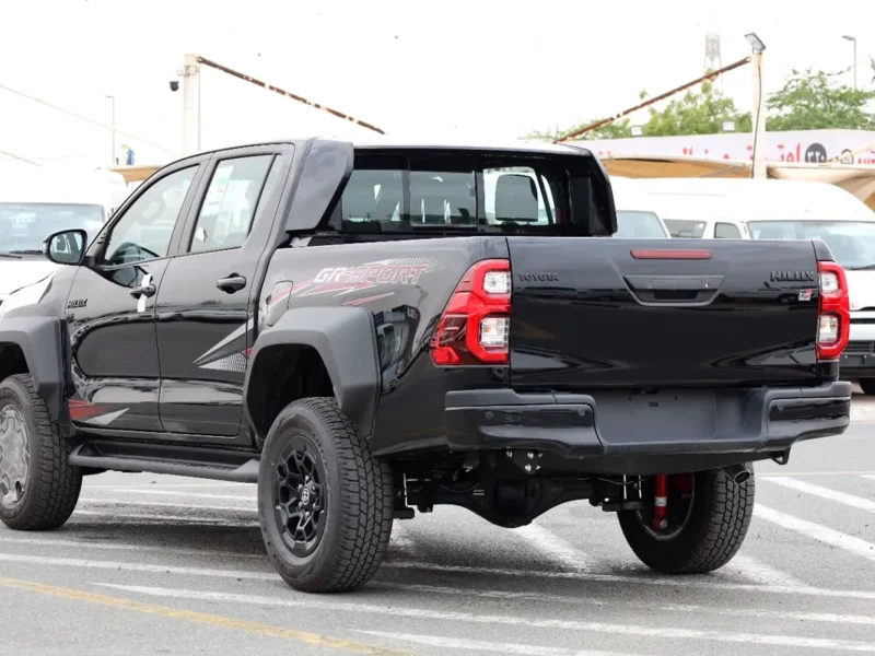 2026 Toyota Hilux GR Sport 6 Cylinders Petrol Engine Black Pickup Truck GCC Specs
