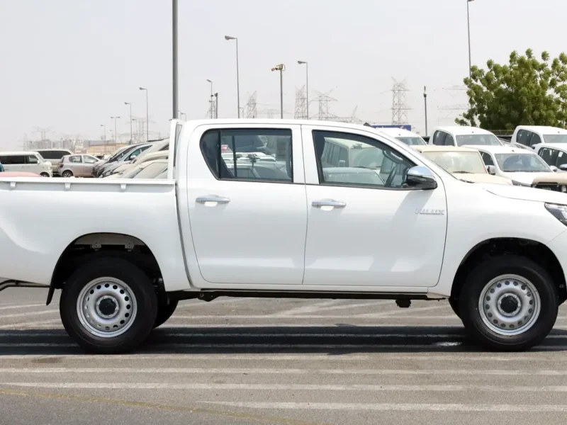 2026 Toyota Hilux Double Cab DLX 2.4 Litres 4 Cylinders Diesel Engine White Red Pickup