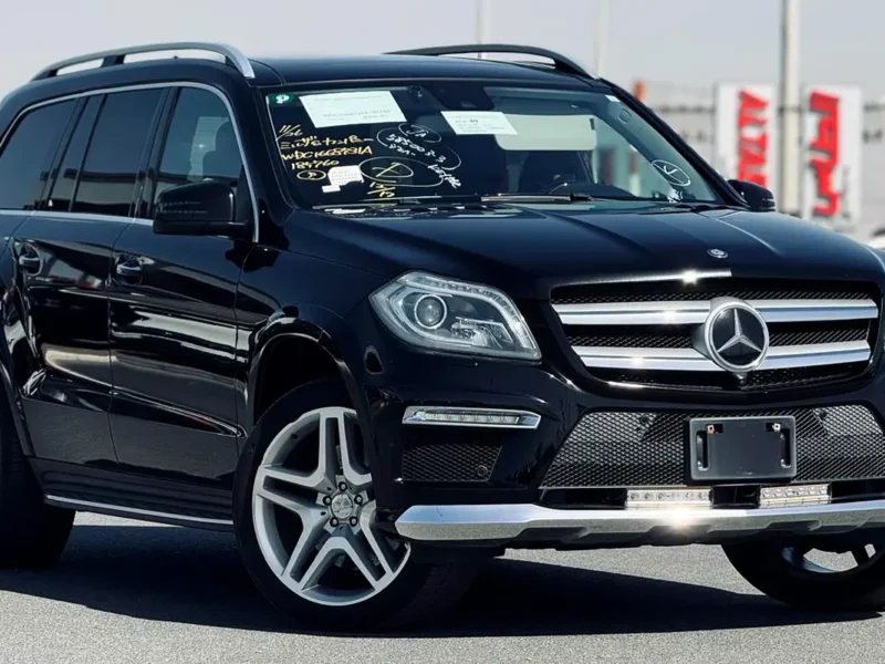 2013 Mercedes-Benz GL-Class GL 550 4Matic 8 Cylinders Petrol Engine Black SUV