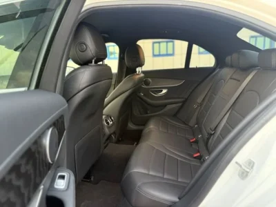 2015 Mercedes-Benz C200 4 Cylinders Petrol Engine White Black Sedan Mint Condition