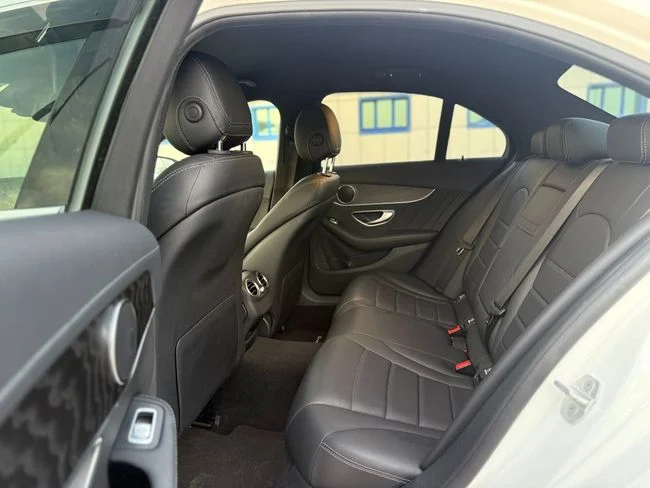 2015 Mercedes-Benz C200 4 Cylinders Petrol Engine White Black Sedan Mint Condition