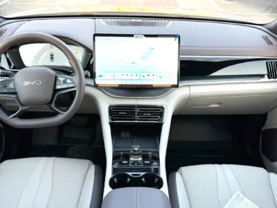 2025 BYD Song Plus DM-i 4 Cylinders Hybrid Engine Grey Beige SUV Automatic