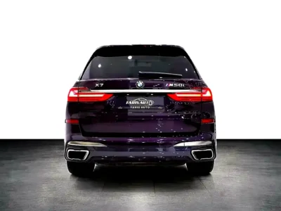 2020 BMW X7 XDrive50i M Sport 8 Cylinders Petrol Engine Purple White SUV Automatic