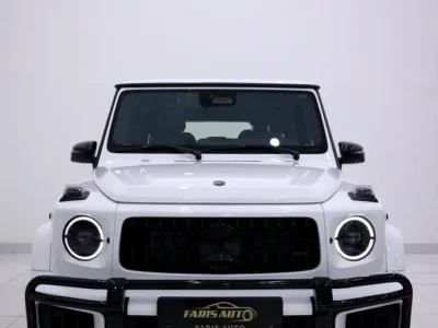 2026 Mercedes-Benz G-Class G 63 AMG 4.0L V8 Biturbo Engine White Brown SUV FULLY LOADED