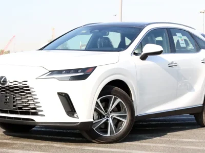 2025 Lexus RX-Series RX 350 Premier 2.4L Turbocharged I4 Engine White Brown SUV