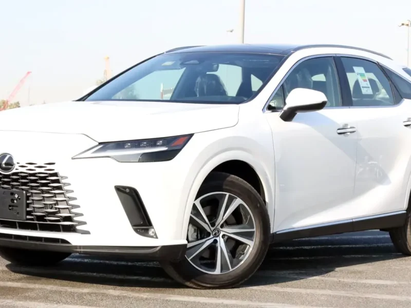 2025 Lexus RX-Series RX 350 Premier 2.4L Turbocharged I4 Engine White Brown SUV