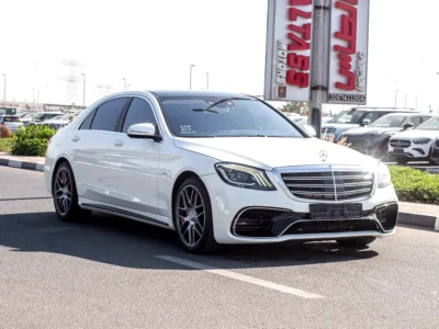 2014 Mercedes-Benz S-Class S 550 8 Cylinders Petrol Engine White Beige Sedan Very Clean