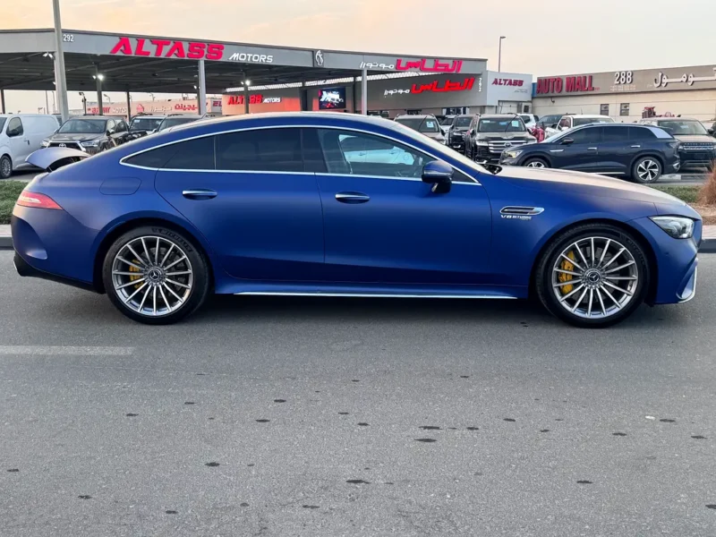 2019 Mercedes-Benz AMG GT 63 S 4MATIC+ 8 Cylinders Petrol Engine Blue Black Sedan